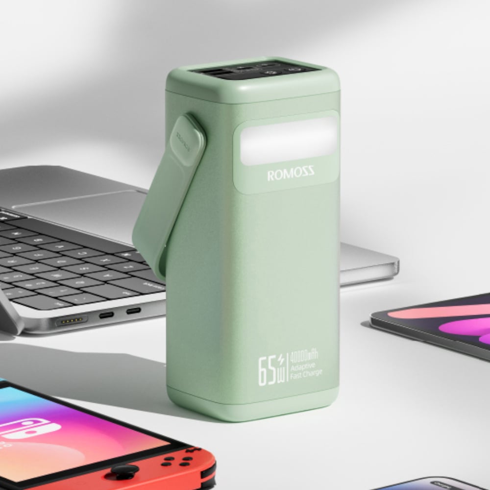 Romoss PMT40 EZCarry Pro 40000mAh 65W Fast Charge Power Bank