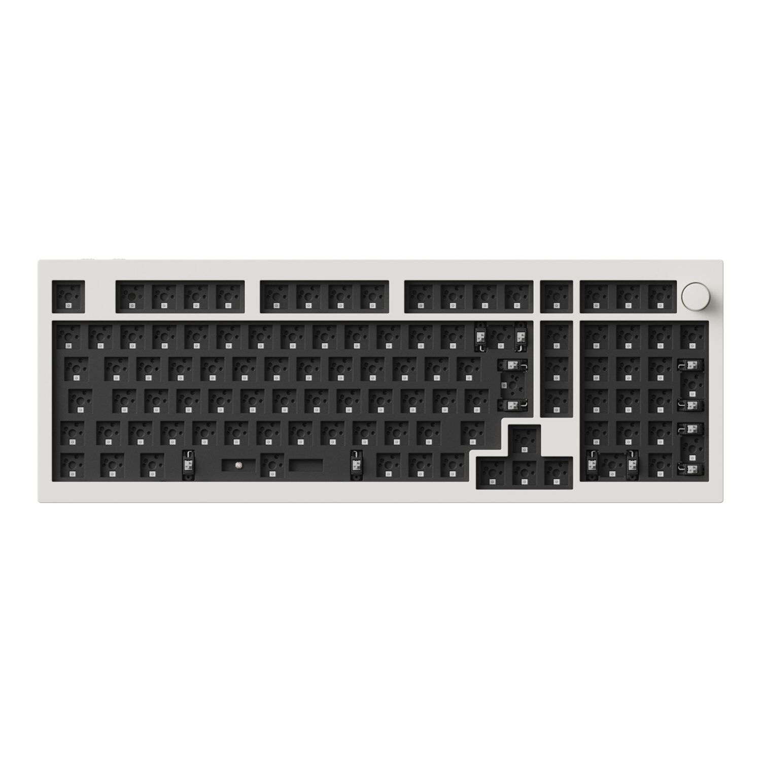 Keychron Q5M-P1 QMK/VIA Wireless Custom Keyboard – Shell White