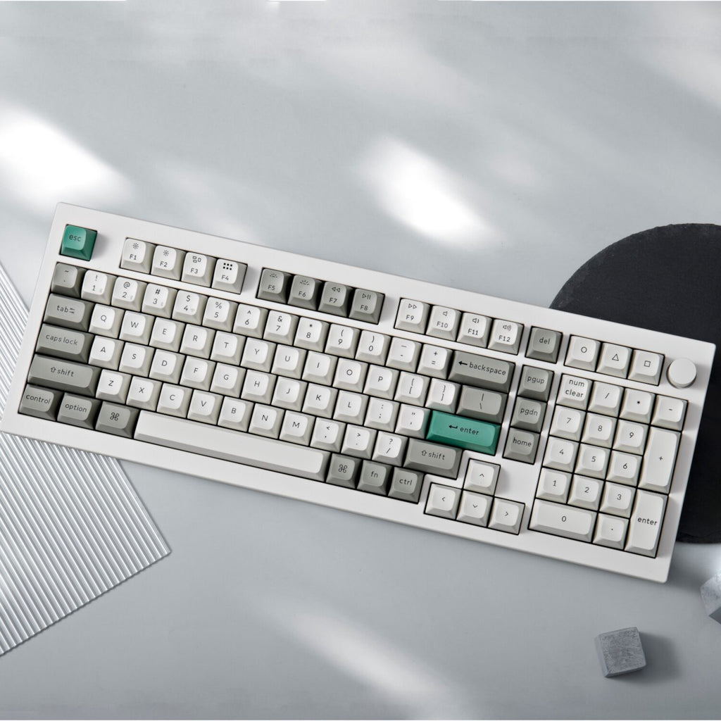 Keychron Q5M-P1 QMK/VIA Wireless Custom Keyboard – Shell White